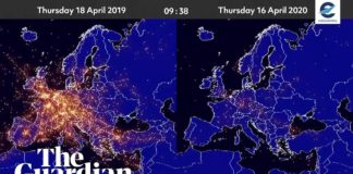 Zie hoe de luchtvaart in Europa is afgenomen