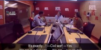 Het Franse leger staat klaar om het veroverde grondgebied van moslims terug te veroveren
