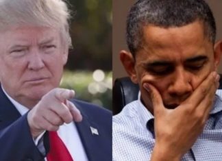 Trump vuurt waarschuwingsschot op Obama: Ik hoop dat je het leuk vond om me te onderzoeken. Nu is het mijn beurt