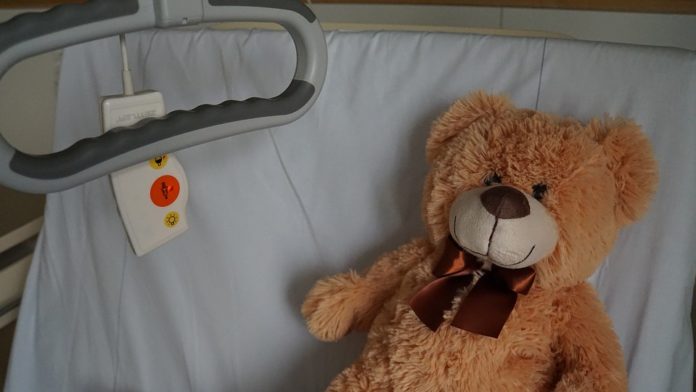 Ziekenhuis Teddy Ziek Bed Pixa