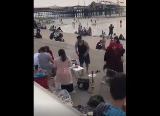 Blackpool, VK, demonstreert de realiteit van de Grote Omvolking