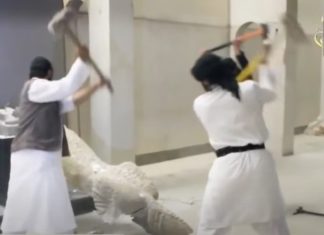 Linkse beeldenstorm: de islamisten hebben hen laten zien hoe het moet
