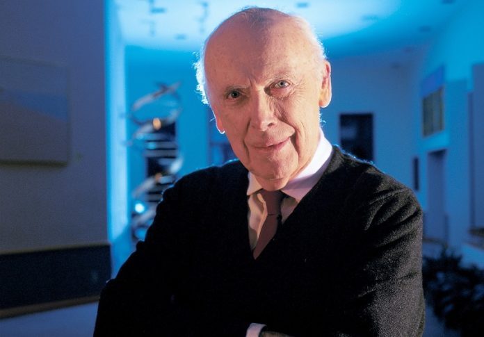 Nobel laureate Dr. James D. Watson, Chancellor, Cold Spring Harbor Laboratory.