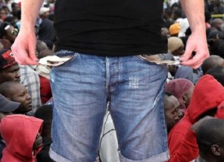 Er zijn twaalf Duitsers nodig om te werken en belasting te betalen om de kosten van slechts één migrant te financieren