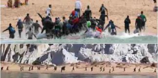 Algerijnse boten bestormen Sardinië: illegale migranten landen tussen badgasten.