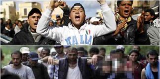 Islamitische karavaan op de Balkanroute in opmars naar West-Europa