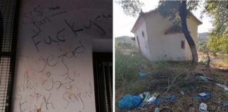 Opnieuw kerk op Lesbos gevandaliseerd door asielzoekers