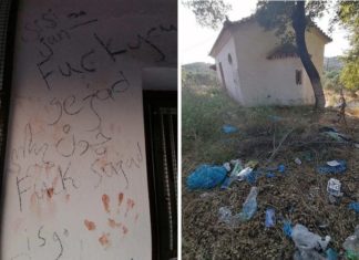 Opnieuw kerk op Lesbos gevandaliseerd door asielzoekers