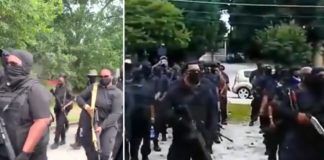 Zwaarbewapende “Black Militia” roepen op tot zwarte ethnostaat: “We zullen Texas nemen”