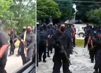 Zwaarbewapende “Black Militia” roepen op tot zwarte ethnostaat: “We zullen Texas nemen”