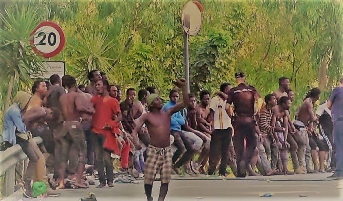 ceuta migranten asielzoekers