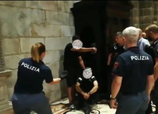 Asielzoeker nam bewaker als gijzelaar in kathedraal – hield mes tegen zijn hals