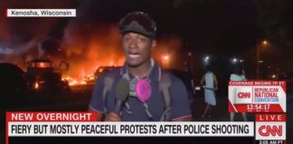 CNN bespot voor zijn Orwelliaanse hoofdtitel