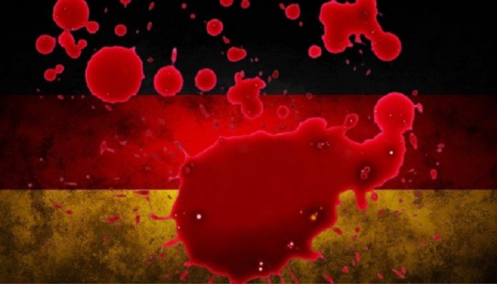 Duitsland vlag blood bloed