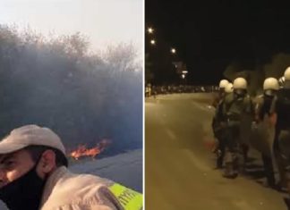 Na de brandstichting: Grieken houden voet bij stuk – asielzoekers blijven op Lesbos