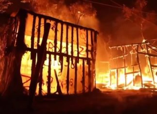 Het Griekse migrantenkamp in vlammen was een wraakactie: “Ik haat Europa”