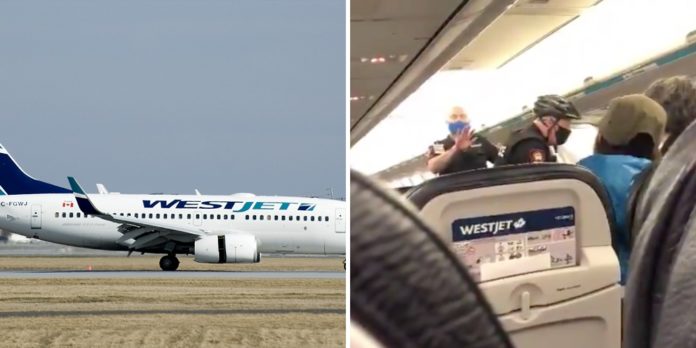 Lijnvliegtuig schopt gezin eruit2