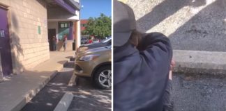 “Vermoord alsjeblieft onze baby niet!” – Hartverscheurende video toont wanhopige vader buiten de abortuskliniek