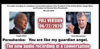 Geheim Biden-Poroshenko-gesprek gelekt