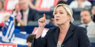 Frans links relt nadat Le Pen de eerste verkiezingsronde wint