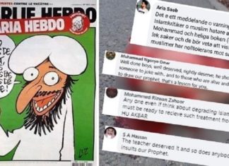 Moslims prijzen onthoofding als heldendaad: “Een waarschuwing aan alle critici van de islam”