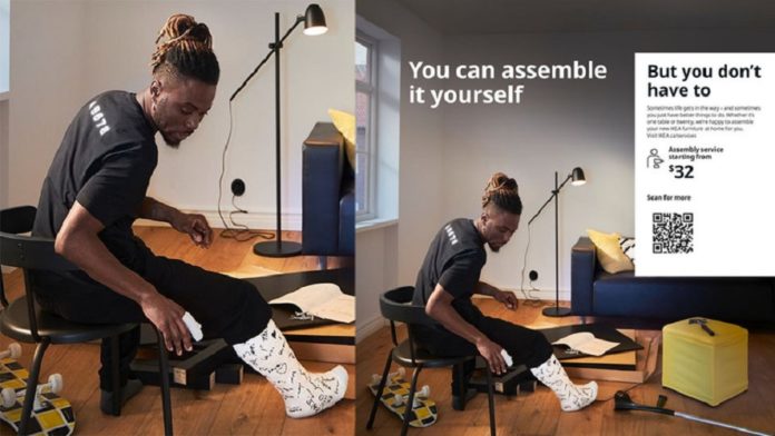 Racistische foto in de IKEA catalogus