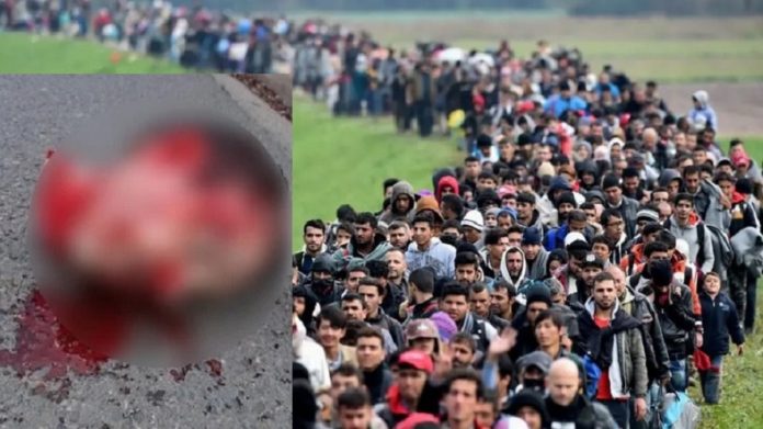 asielzoekers-vluchtelingen-migranten onthoofding