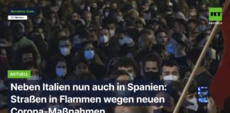 Na Italië nu ook in Spanje de Corona-revolutie: Het brandt in Europa!