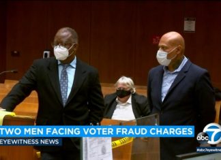 Volgende arrestatie wegens verkiezingsfraude – twee mannen buitten daklozen uit