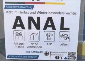 Nieuwe ‘Coronacampagne’ Duits ministerie: ANAL