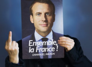 “100.000 moslims” demonstreerden tegen Macron