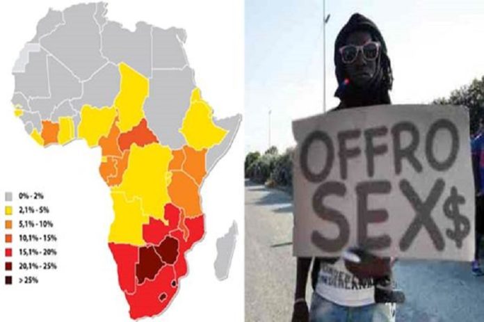 Gevaar van een epidemie door immigranten front