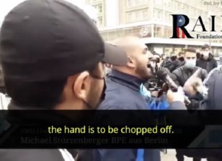 Duitsland: Moslims juichen voor hand afhakken en steniging