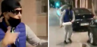 Illegale migrant uit Marokko vernielt auto van een vrouw die weigerde hem geld te geven