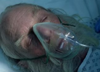 Brits gezondheidszorgstelsel jaagt kinderen schrik aan door het tonen van de Kerstman die doodgaat aan Covid