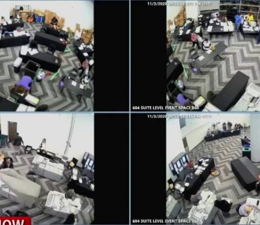 Georgia video toont verkiezingsfraude van stemmentellers nadat ze verkiezingswaarnemers hebben weggestuurd