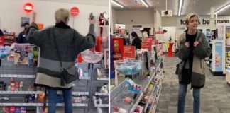 Video van vrouw die weigert om een mondkapje te dragen gaat viraal: “Ik ben er klaar mee!”