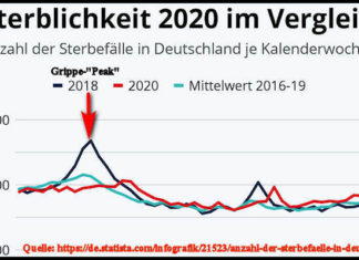 Duitsland 1970: Zelfs bij een griepepidemie met 55.000 doden geen lockdown