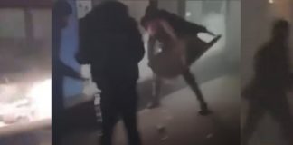 Asielzoekers in Wenen laten op oudejaarsavond een spoor van vernieling achter