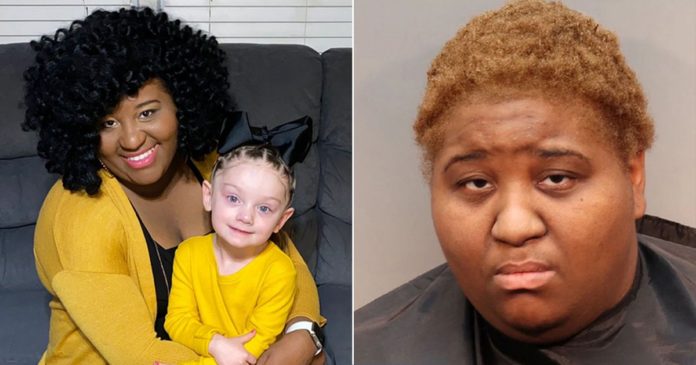 BLM-moeder gearresteerd voor moord op blanke adoptiedochter