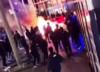 De strijd voor vrijheid gaat door – Twittercollage Lockdown-demonstraties Nederland