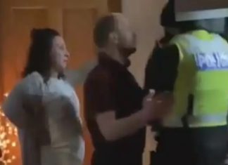 Schotse politie gebruikt het Coronavirus om geweld op gezin te rechtvaardigen