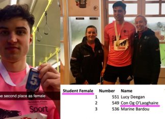 Man identificeert zich als vrouw: wint zilver in damescompetitie