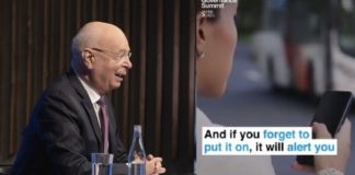 Het Economisch Wereldforum promoot het ‘Smart Masker’ van de toekomst dat je waarschuwt als je het vergeet te dragen