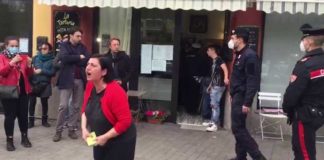 Burgermoed: Italiaanse vrouw houdt voet bij stuk: “Ik zal mijn zaak nooit gesloten houden”