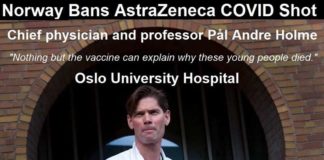 Ook Noorwegen stopt definitief met experimentele AstraZeneca COVID-vaccins: “Hoger risico geassocieerd met AstraZeneca vaccin dan met COVID-19 ziekte”