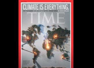 In navolging van het draaiboek voor psychoterrorisme keert de mainstream media terug van angstzaaierij over het Coronavirus naar klimaathysterie