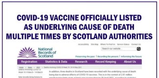 Covid-19 vaccin meerdere malen officieel vermeld als doodsoorzaak door Schotse autoriteiten