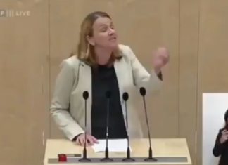 Oostenrijkse volksvertegenwoordigster: “Vergrijp je niet aan onze kinderen!” – UPDATE