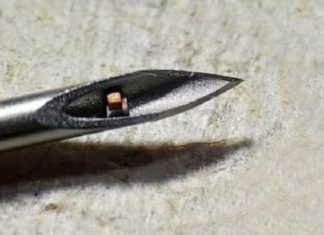 Columbia wetenschappers presenteren microscopische implanteerbare chip in injectienaalden